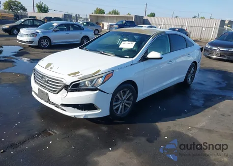 2016 Hyundai Sonata Se из США, поврежденный, VIN 5NPE24AF2GH339060
